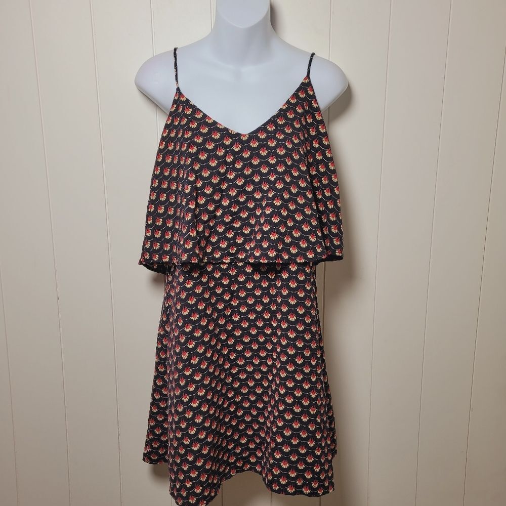 Aggie Women's Slip Dress Tiered Small Sundress Summer Dainty Floral